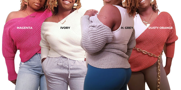 YOLANDA - Bolero Wrap N' Go Sweater (7 colors)