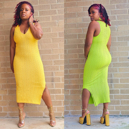 COLLAGE - Backless Maxi Dress