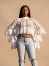 WILDFLOWER Tiered Ruffle Top