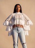 WILDFLOWER Tiered Ruffle Top