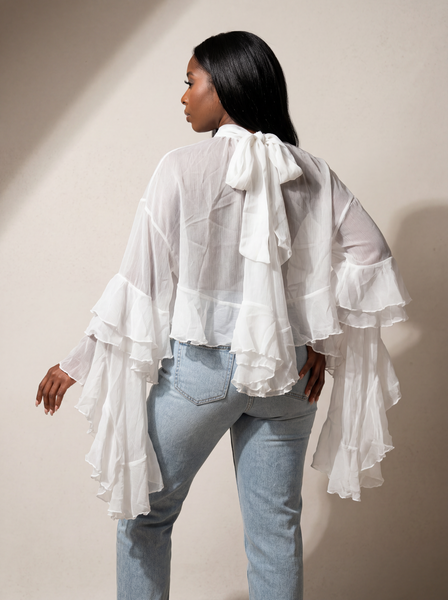WILDFLOWER Tiered Ruffle Top