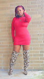DANA - Crewneck Mini Dress (more colors)