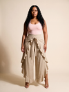 DEWDROP Linen Pants (Khaki)