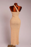 RIVIERA Stripe Maxi Dress