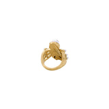Spider-Skull- Pearl-Ring-women
