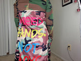 BANDS VS BOYS - Camo Trench Coat