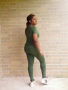 LOLA - Moto Legging Set