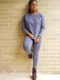 DEMI - Acid Wash Legging Set