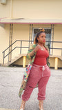 SPICY - Distressed Sweat Set