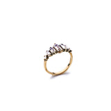 Antique-Retro-Strip-Crystal-Lady-Ring-womens