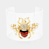 ZAMBI - Clear Insect Cuff