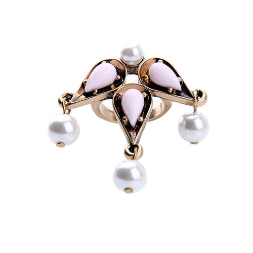 TEMIR -  Petal Pearl Ring