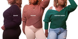 YOLANDA - Bolero Wrap N' Go Sweater (7 colors)