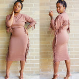 Fringe-Midi-Skirt-Set-mocha