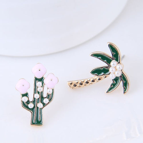 Palm-Tree-Stud-Set