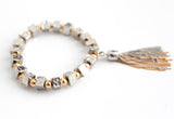Mixed-Tassel-Bracelet-SILVER